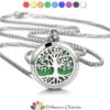 Collana con ciondolo per Aromaterapia - Albero della Vita